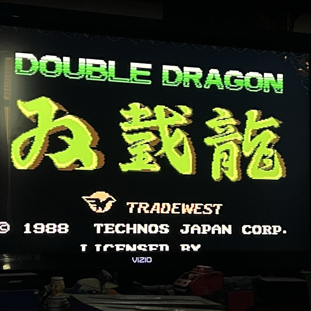 Double Dragon (Nintendo NES, 1988) Video Game Cartridge Tradewest - Picture 9 of 9